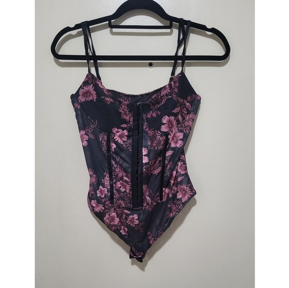 NWT Intimately FP Floral Mesh Bodysuit - Picture 7 of 10